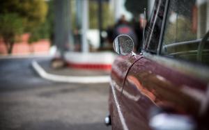 Classic Car Classic Mirror Water Drops Wet HD wallpaper thumb