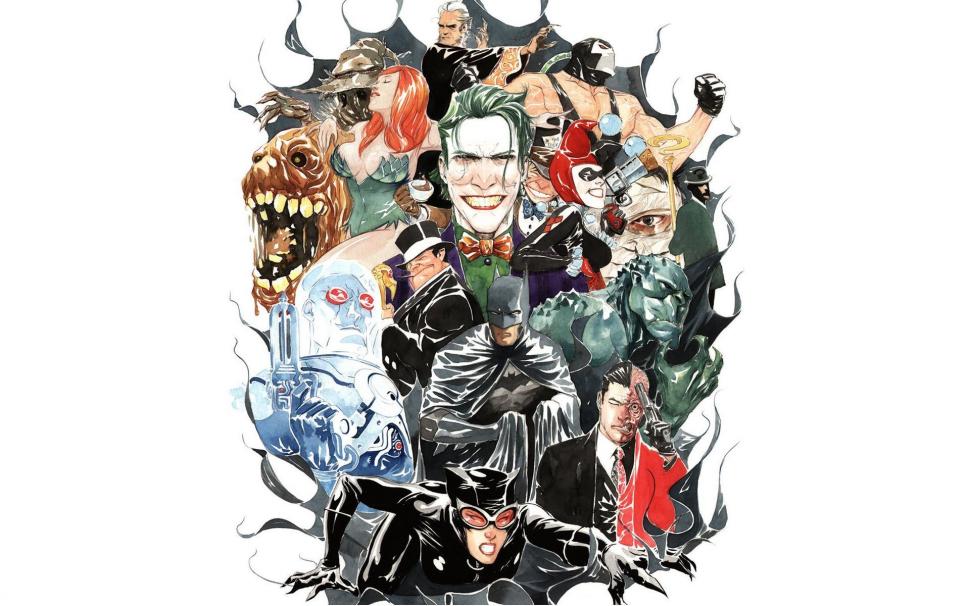Batman Villains wallpaper,batman HD wallpaper,dc-comics HD wallpaper,superheroes HD wallpaper,comics HD wallpaper,villains HD wallpaper,1920x1200 wallpaper