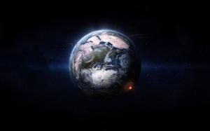 Earth Nuclear Blast Explosion Bomb Boom HD wallpaper thumb