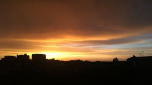Bulgaria, Plovdiv, Sunset, Clouds, City, Orange wallpaper thumb