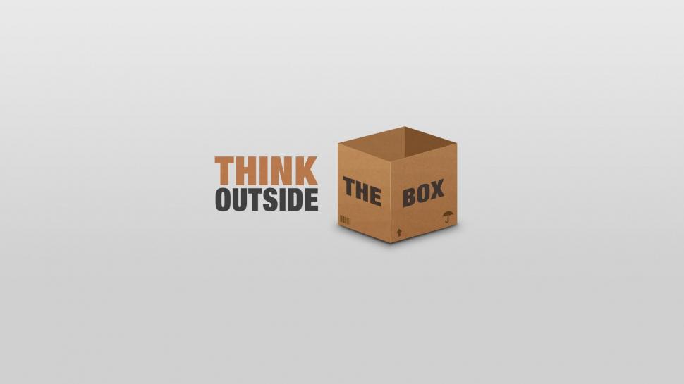 Think Outside The Box wallpaper,side HD wallpaper,3d & abstract HD wallpaper,1920x1080 wallpaper