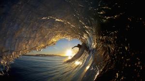 Breaking Wave, Santa Barbara, California wallpaper thumb