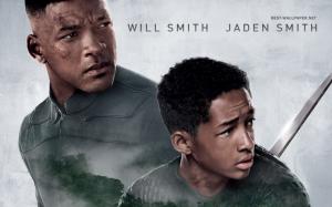 Will Smith and Jaden Smith in After Earth wallpaper thumb
