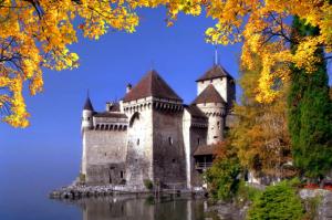 Chateau de Chillon-Montreux-Switzerland wallpaper thumb