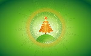 Beautiful Christmas Tree Design HD wallpaper thumb