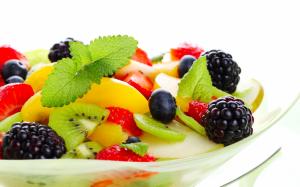 Colorful delicious fruit desserts wallpaper thumb