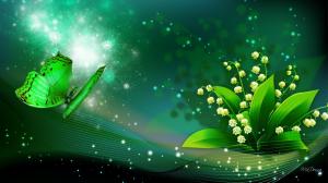 Lily Of The Valley Shine wallpaper thumb