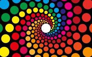 Colorful, Abstract, Spiral, Circle wallpaper thumb
