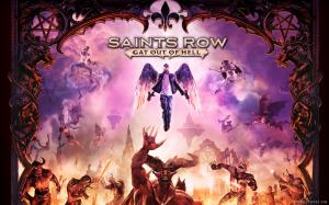 Saints Row IV Gat Out of Hell wallpaper thumb