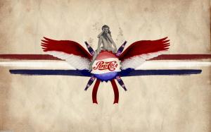 Pepsi cola drink girl wings wallpaper thumb