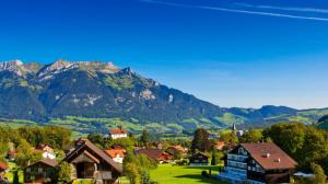 Scenic Swiss Alps wallpaper thumb