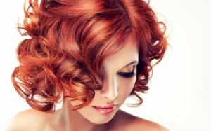 Model Makeup Lips Redhead wallpaper thumb