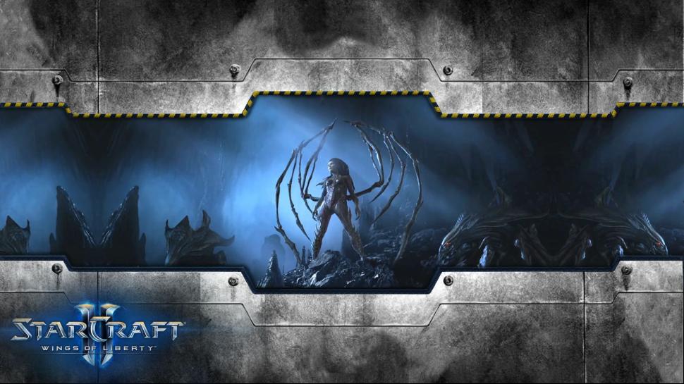 StarCraft Queen of Blades HD wallpaper,video games HD wallpaper,starcraft HD wallpaper,queen HD wallpaper,blades HD wallpaper,1920x1080 wallpaper