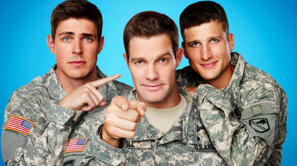 Enlisted TV Series Geoff Stults, Chris Lowell, Parker Young wallpaper,1920x1080 HD wallpaper,1920x1080 wallpaper