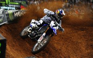 Yamaha, motorcycle, James Stewart, dirt, sports wallpaper thumb