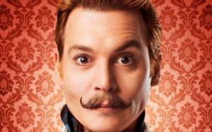 Johnny Depp in Mortdecai 2015 Movie wallpaper thumb