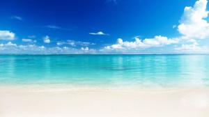 White Sand And Azure Water wallpaper thumb