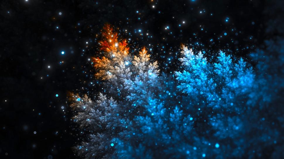 Creative pictures, stars, night, tree, branches wallpaper,Creative HD wallpaper,Pictures HD wallpaper,Stars HD wallpaper,Night HD wallpaper,Tree HD wallpaper,Branches HD wallpaper,1920x1080 wallpaper