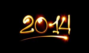 2014 New Year 3D Fireworks Art wallpaper thumb