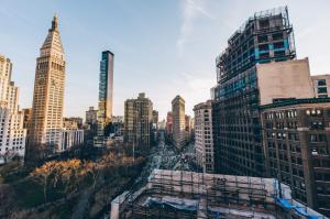 City, New York City, Buildings, Trees, Cars wallpaper thumb