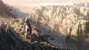 Assassin's Creed Horse Rock Stone HD wallpaper thumb