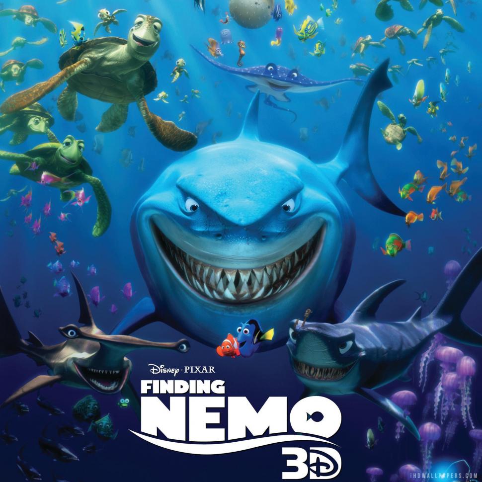 Finding Nemo 3D wallpaper,finding HD wallpaper,nemo HD wallpaper,2048x2048 wallpaper