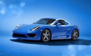 2014 Studiotorino Porsche Cayman Moncenisio Blue wallpaper thumb