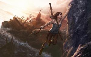 Lara Croft Art wallpaper thumb