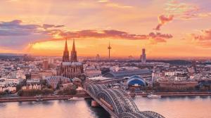 Cologne Germany Sunset wallpaper thumb