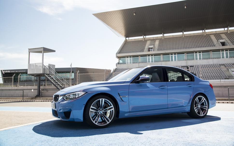 BMW M3 Sedan F80 blue car 2015 wallpaper,BMW HD wallpaper,Blue HD wallpaper,Car HD wallpaper,2015 HD wallpaper,2560x1600 wallpaper