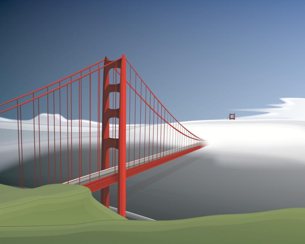 Golden Gate Bridge Bridge San Francisco HD wallpaper,digital/artwork wallpaper,bridge wallpaper,golden wallpaper,san wallpaper,gate wallpaper,francisco wallpaper,1280x1024 wallpaper