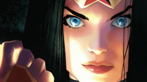 Wonder Woman DC Face HD wallpaper thumb