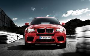 BMW, Red Cars, Cool, Front View wallpaper thumb