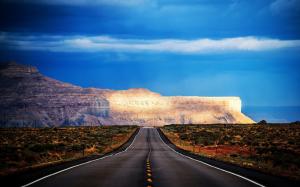 Arizona Road HDR wallpaper thumb