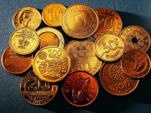 Money coins close-up wallpaper thumb