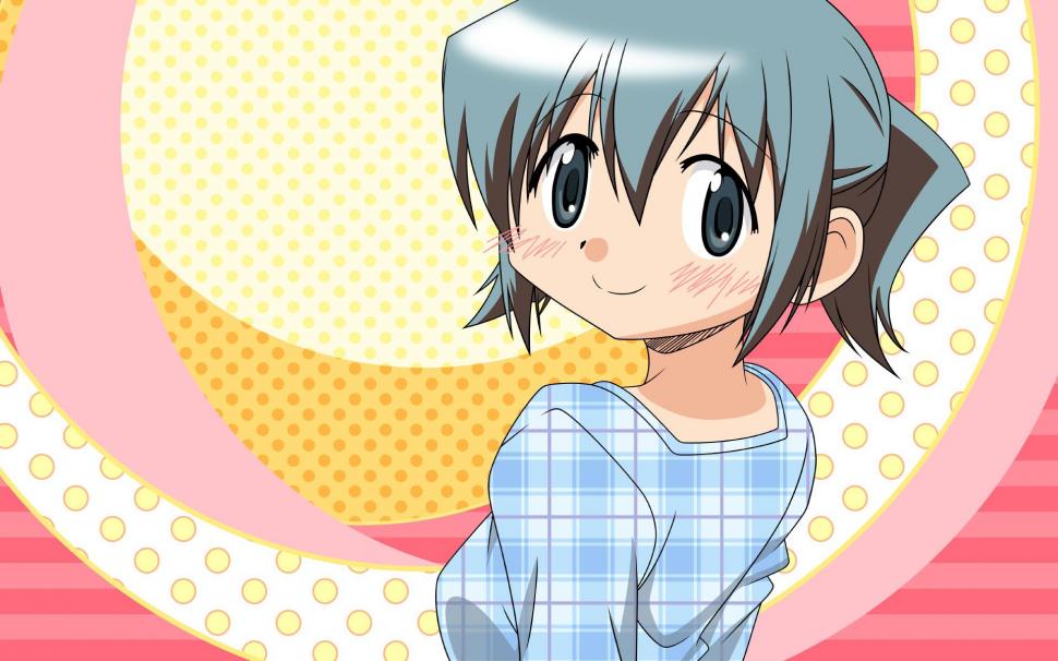 Cute girl with blue hair wallpaper,anime HD wallpaper,1920x1200 HD wallpaper,woman HD wallpaper,1920x1200 wallpaper