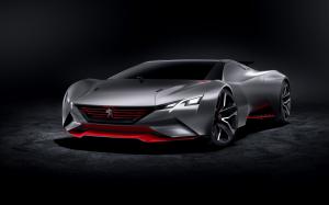 2015 Peugeot concept supercar wallpaper thumb