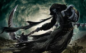 Dante's Inferno Death Grim Reaper HD wallpaper thumb