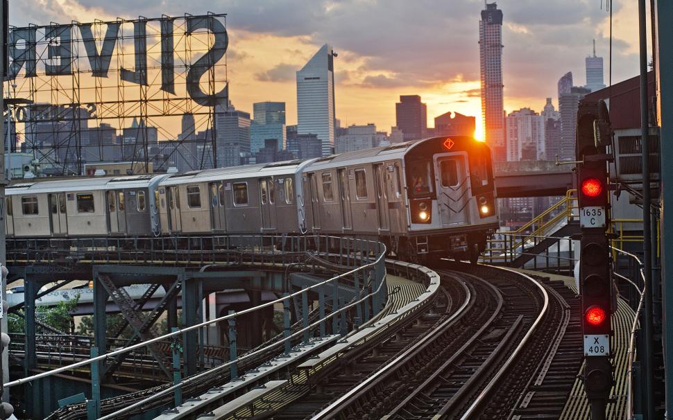 Wallpaper ID: 219568 / passenger train subway and new york city hd 4k  wallpaper free download