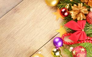 Christmas, Decorations, Bowknot, Balls, Cypress, Jewellry wallpaper thumb