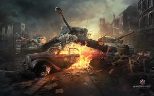 World of Tanks Online Game wallpaper thumb