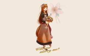 Bride Holo - Spice and Wolf wallpaper thumb