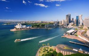 Downtown Sydney and Waterfront wallpaper thumb