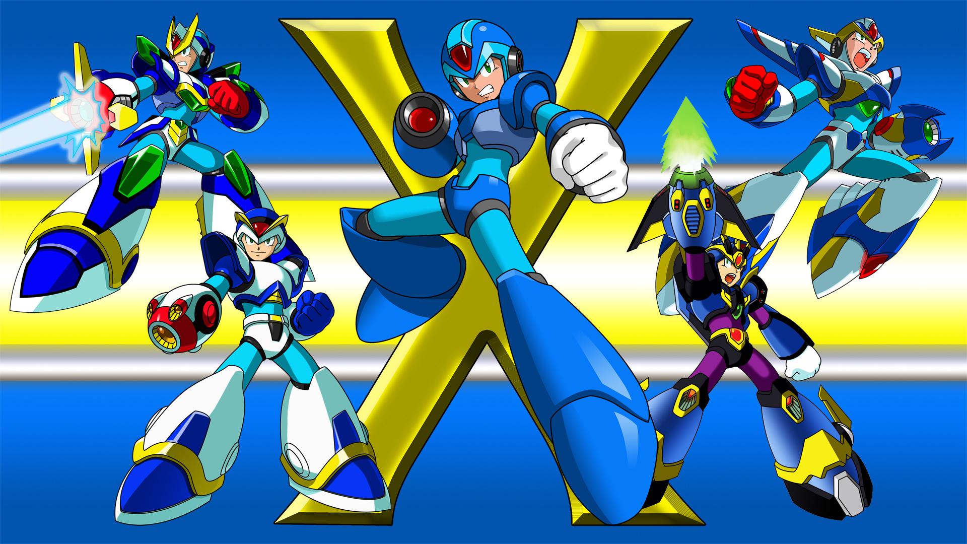 Mega Man X Armors Wallpaper Games Wallpaper Better