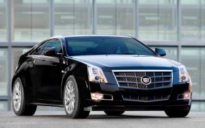 Luxury Black Cadillac CTS Coupe wallpaper thumb