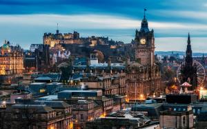 Wonderful View Of Edinburgh Hdr wallpaper thumb