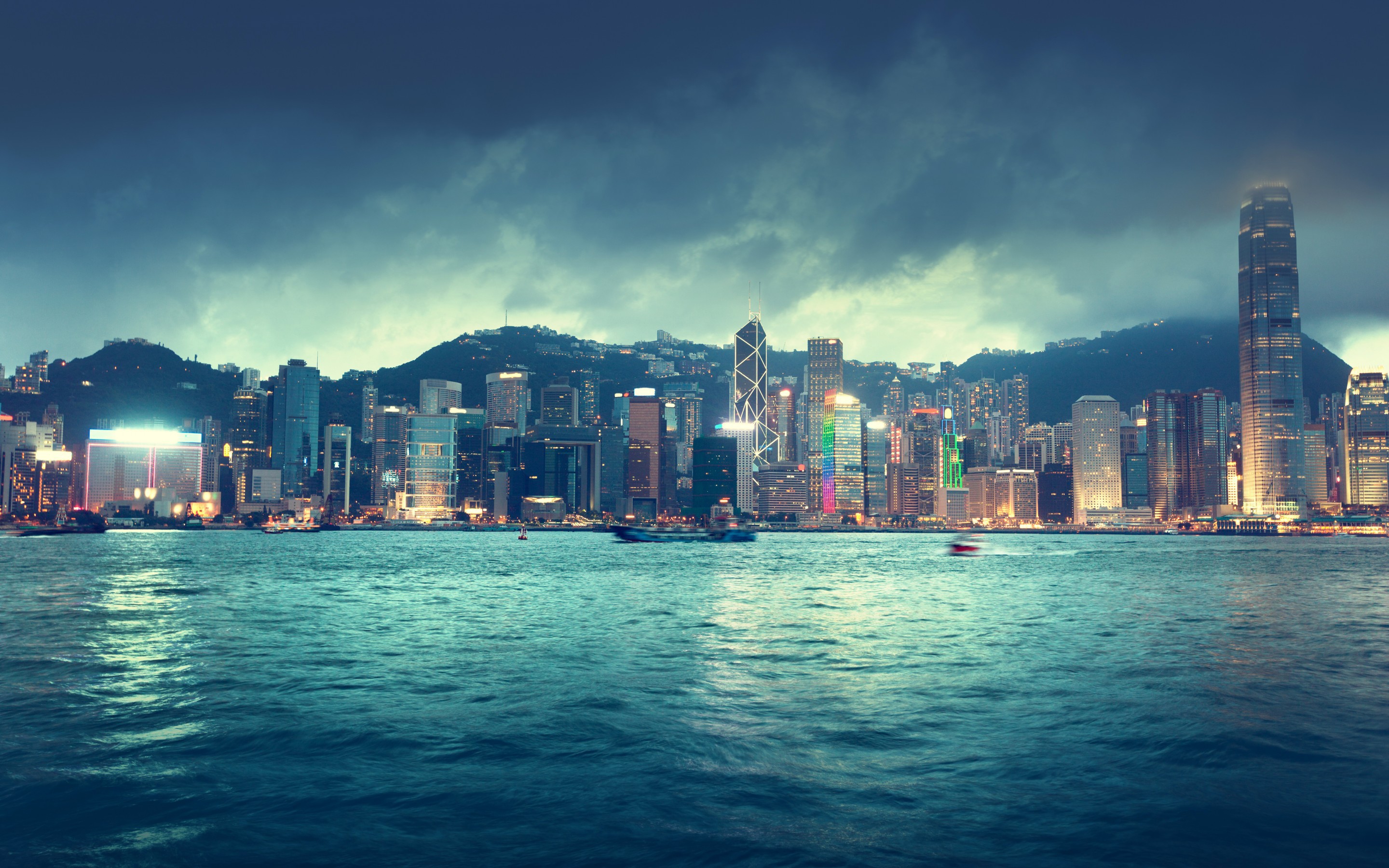 Hong Kong skyline wallpaper | architecture | Wallpaper Better