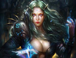 Fantasy Art, Woman, Magic, Witch wallpaper thumb