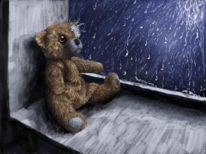 Sad Teddy Bear  High Resolution wallpaper thumb