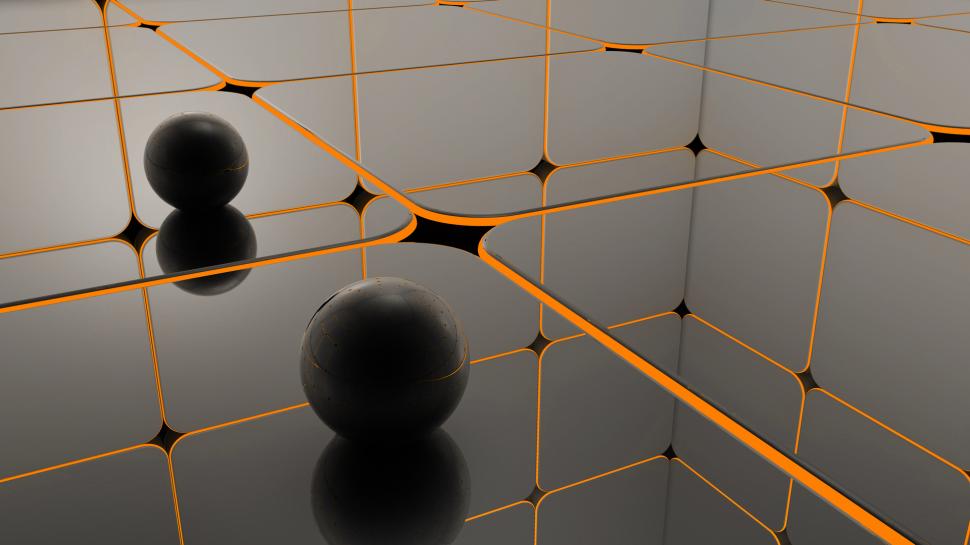 Sphere, Ball, Reflection, 3D wallpaper | 3d and abstract | Wallpaper Better